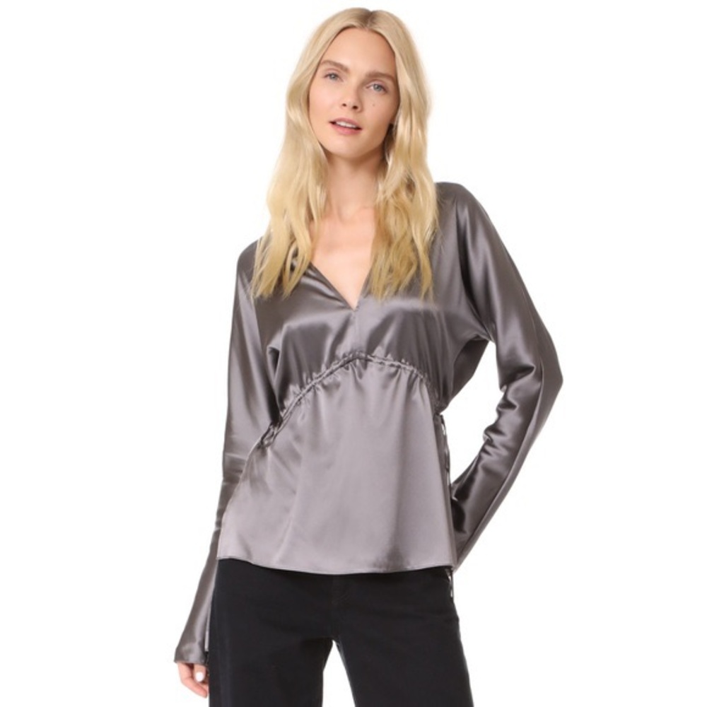 Elizabeth and James Ophelie silk stretch blouse